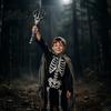 Film Inspired Spear Five-tined Costume Five-pronged Lightweight Toy Halloween Cosplay Handheld Plastic Prop Fork Weapon Props for Party Stage