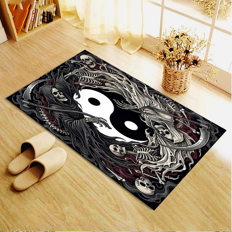 2025 New Death Carpet Rug for Living Room Bedroom Home Sofa Decoration,Kids Play Non-slip Floor Mat57