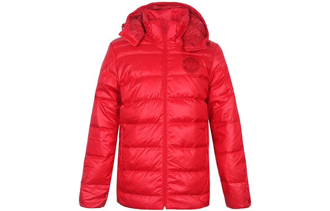 Adidas MUFC Down Jacket Men s Red BR8847 XL