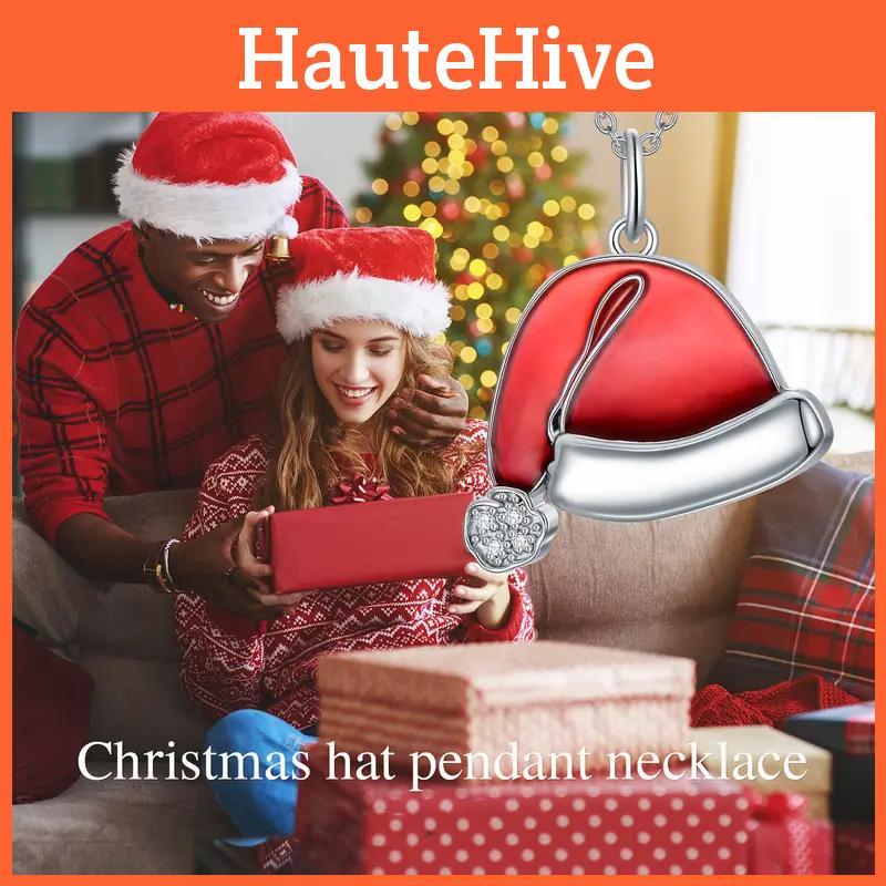 Christmas Hat Jewelry With Alloy For Festive Celebrations And Women Men