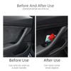 For Tesla Model Y Juniper Model 3 Highland Car Door Side Storage Box Armrest Phone Container Door Organizer Handle Pocket Tray
