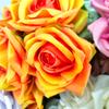 Simulation Flower 7-Head Bouquet Of Roses, Fake Flowers For Wedding Flower Decoration, Artificial Flowers For Home Living Room Decoration