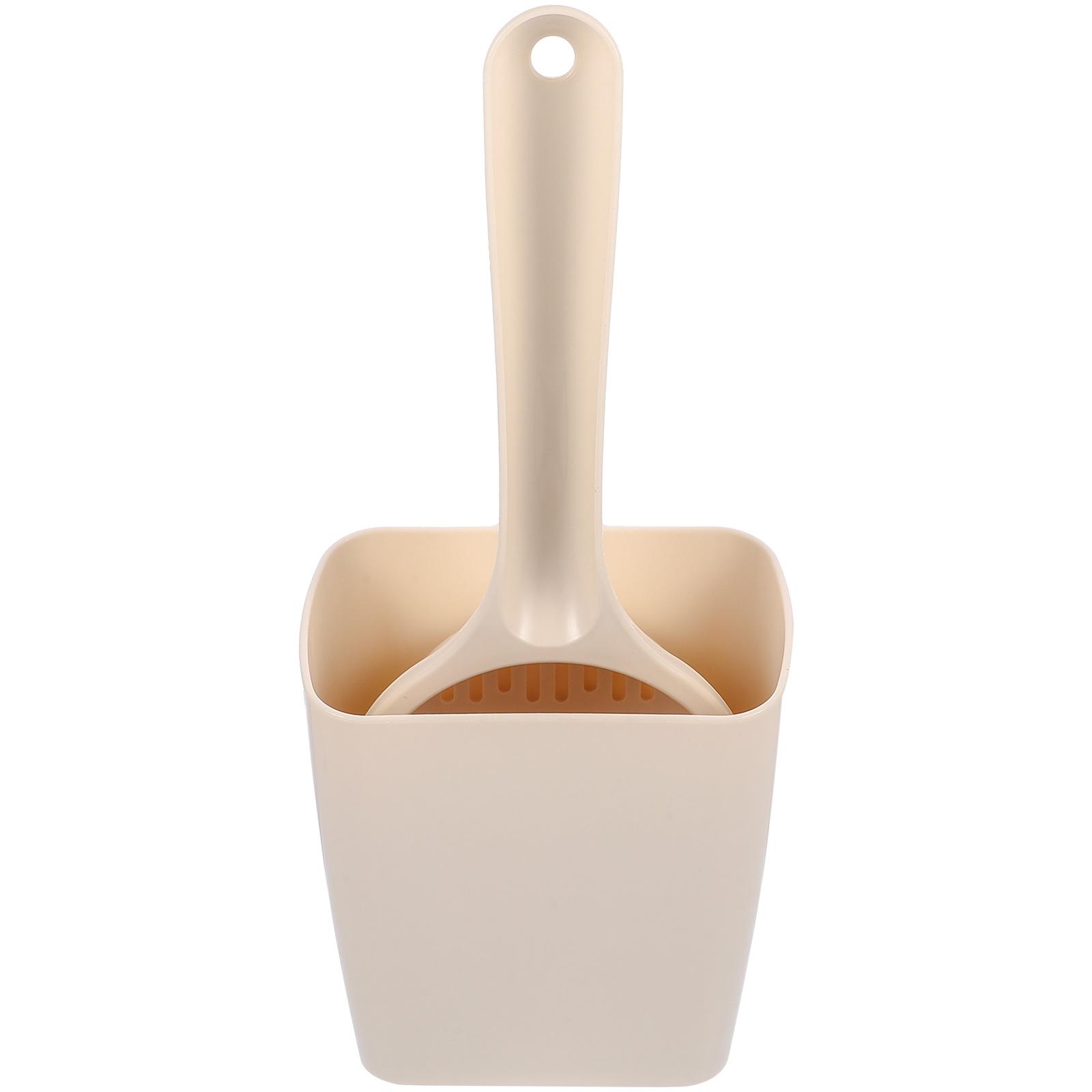 

Portable Cat Litter Cleaning Tool Set Kitten Litter Scoop Pet Sand Shovel Cleaning Tool Pet Cat Cleaning Accessories (Blue) синій