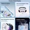 X111 Pro Mobile Phone Magnetic Semiconductor Coolng Radiator 7 Speed Control Built-in 1800mah Battery Universal PUBG Game Cooler