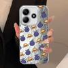 Cute Cartoon One Piece Phone Case for iPhone 17 Air 12 14 16e 14 Plus 11 15 13 Pro 16 Pro Max Black Soft Shell