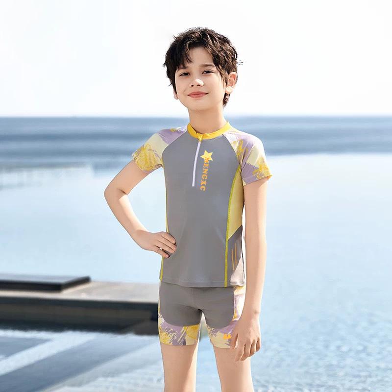 Boys  Professional Training Swimwear Set for Youth 140