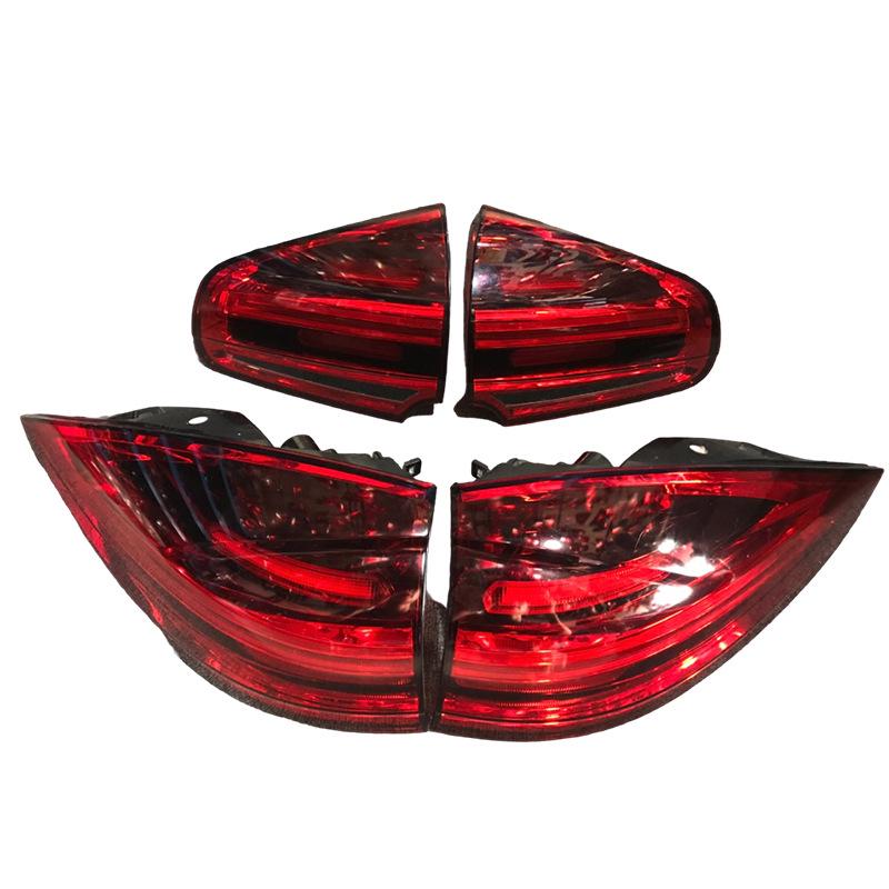 Porsche Cayenne 15-18 Rear Taillight Assembly: Inner/Outer Brake & Turn Signal