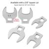 8Pcs 3/8inch Drive Crowfoot Wrench Set 10-19mm Foot Open End Spanner Torques Wrenches Key Kit Hand Tool Accessories