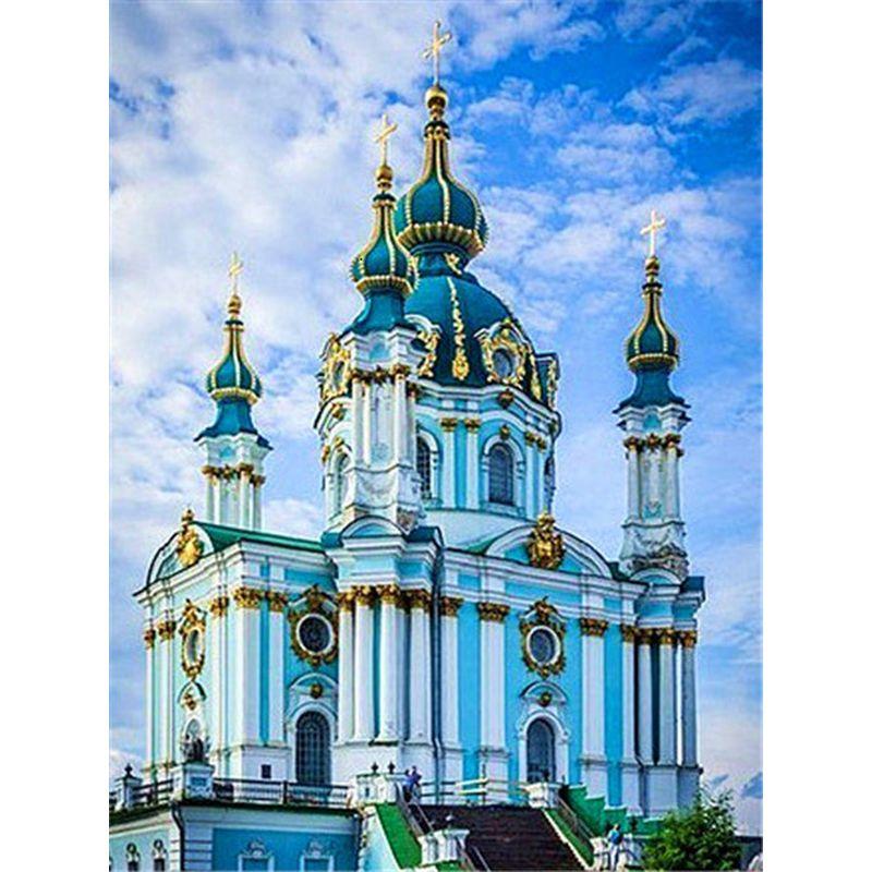 DIY 5D Animal Diamond Painting Landscape Full Round Drill Diamond Embroidery Mosaic Art Rhinestone Home Decoration Gift