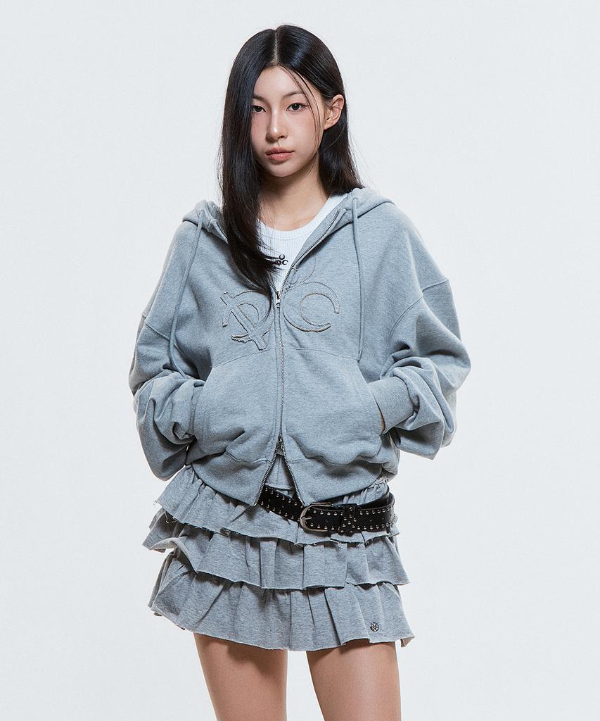 Dios Piece (Duc) Tutu Cotton Skirt Pants Gray