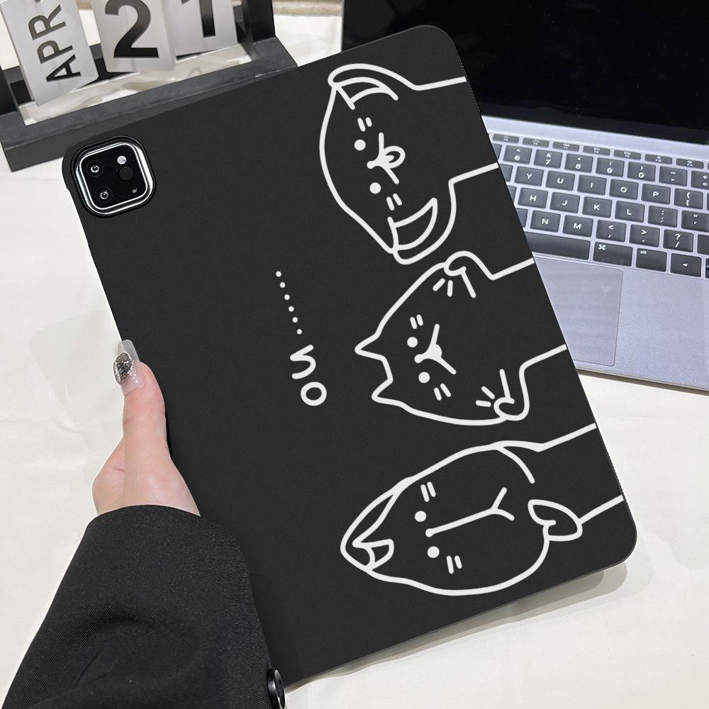 Funny cat for Apple iPad 10.5 inch protective case Xiaomi Pad 6 soft case Samsung Tab S7 light and thin