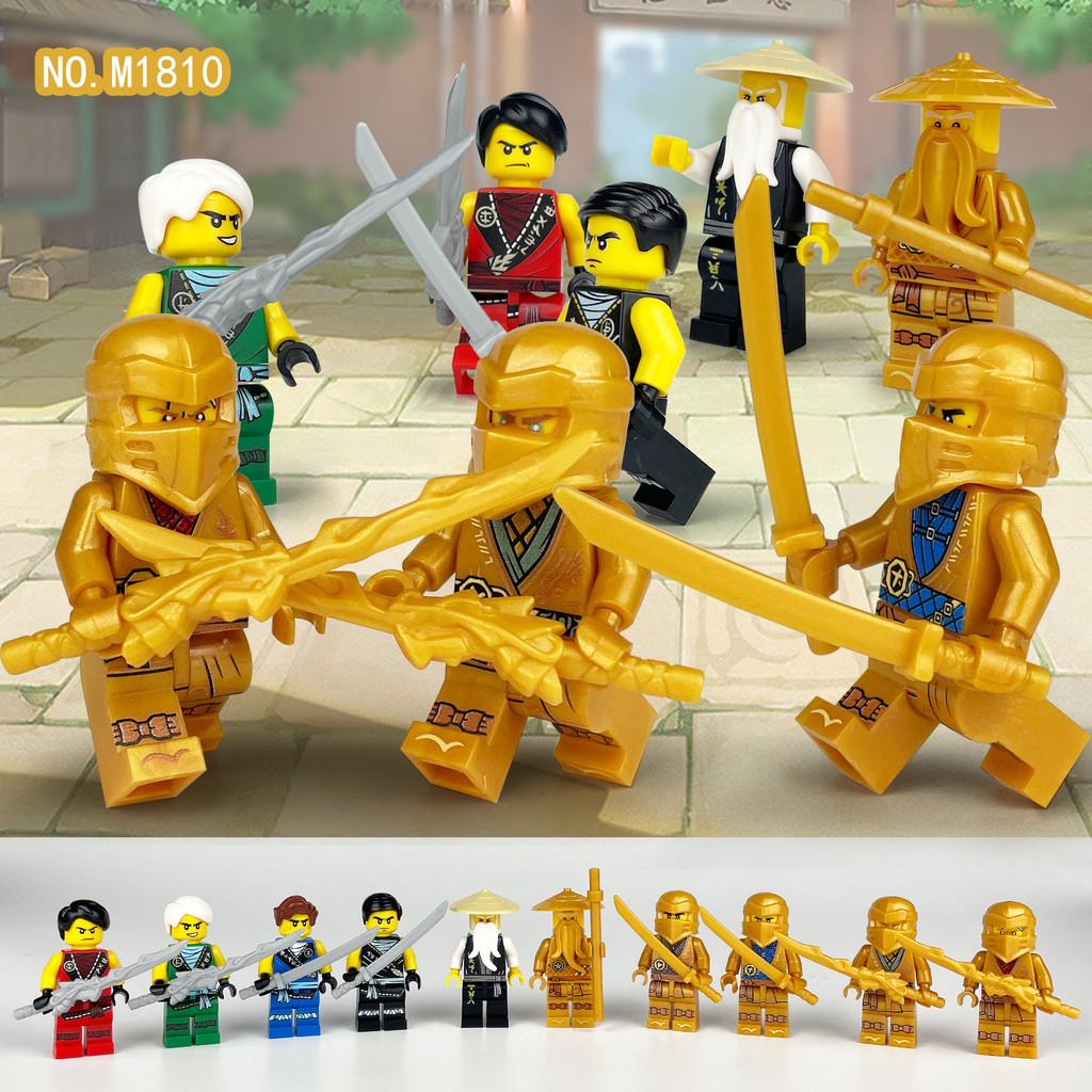 Building Ninja Block Toys With Small Particles Suitable For Daily Play Children