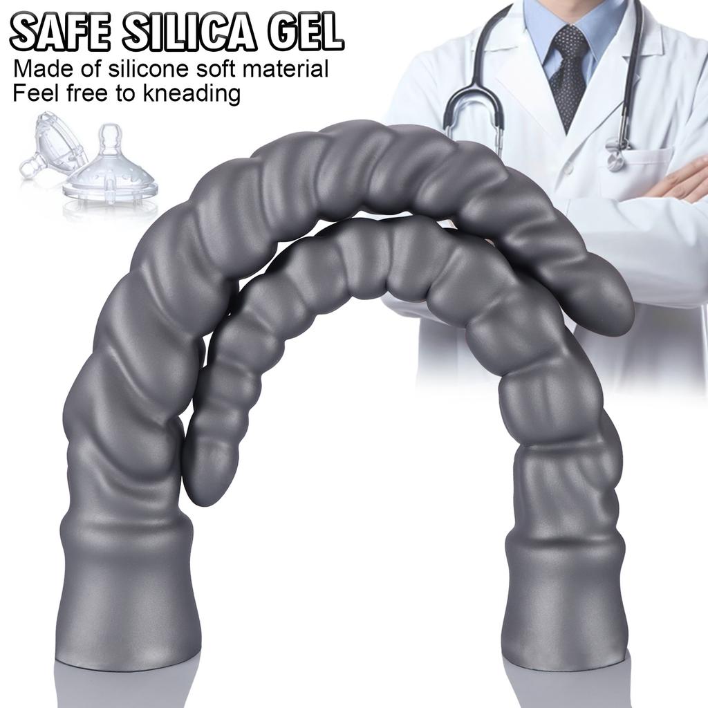 Stretch Silicone Anal Plug for Men and Women Big Butt Plug Dilator 18+ Adult Sex Product Fisting