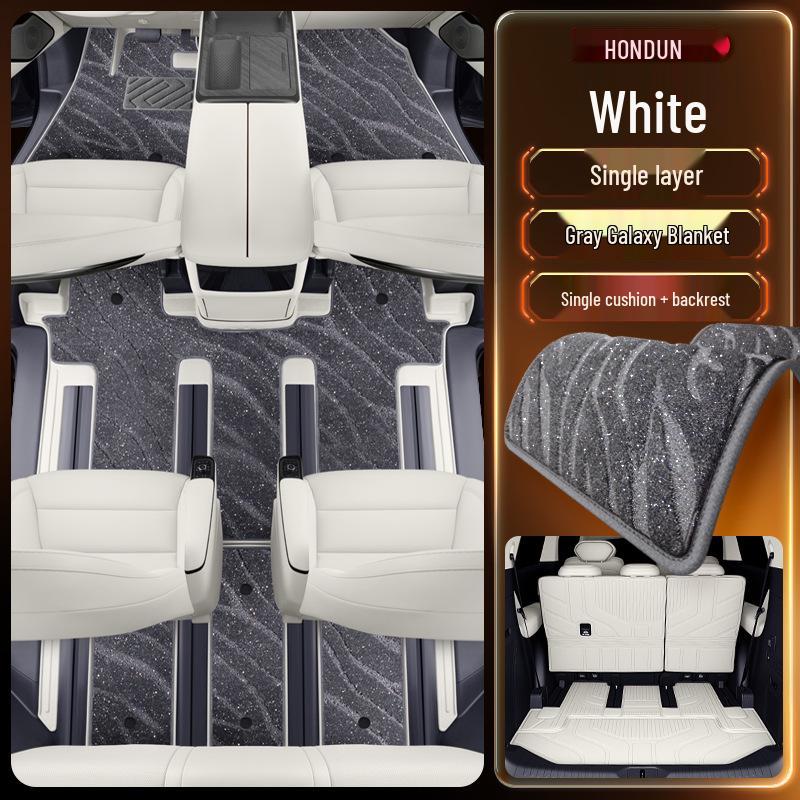 Compatible Carpet Mats for WEY Gaoshan 7-Seater TPE2025 Interior Modification