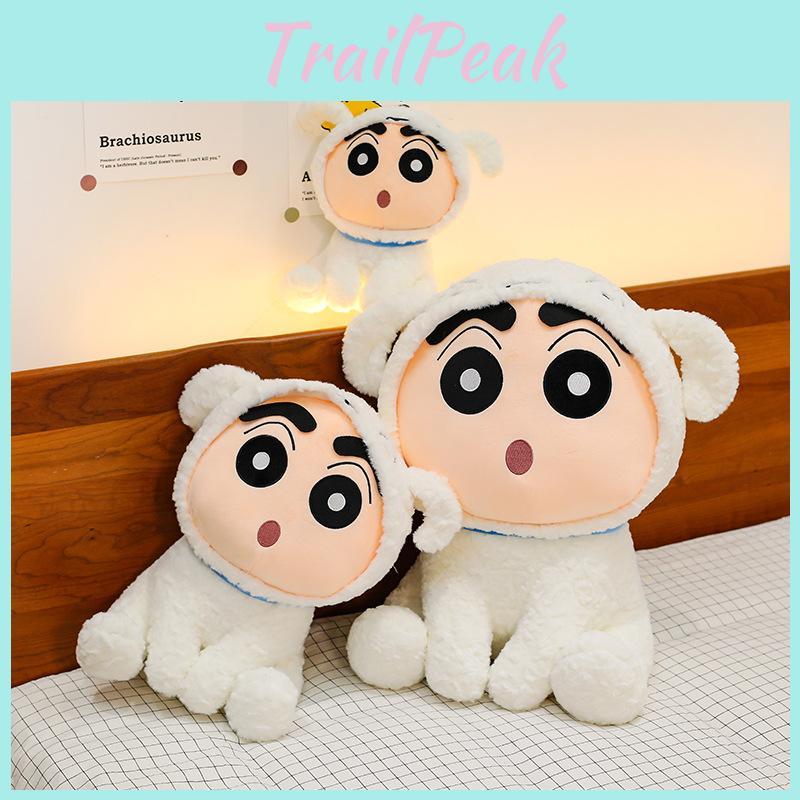 Crayon Shinchan Cute Dog Plush Toy With Pp Cotton Filling For Kids And Collectors