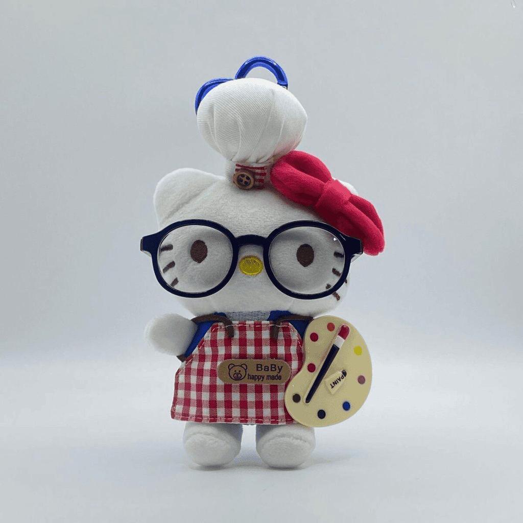 Sanrio Hello Kitty Plush Keychain Charm Strap for Car Decoration