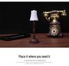 European Mini Retro Bedside Lamp - Eye Protection Night Light Ornament