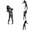 Collant Scheletro Horror per Bambini per Divertimento ad Halloween e Cosplay