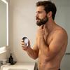 Mini Electric Shaver for Men, LED Display Rechargeable Wet Dry Shaving Razor, Waterproof Portable Beard Trimmer for Travel, Home, Office