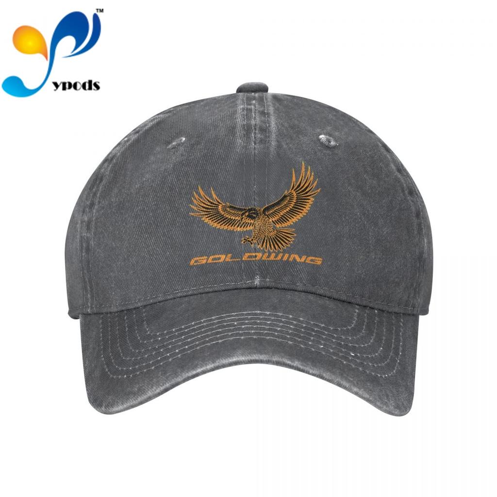 Goldwing Unisex-Baseballkappe, Unisex-Damen-Snapback-Mütze, Papa-Mütze, Sommer-Sonnenkappe für Unisex- und Damen-Hüte