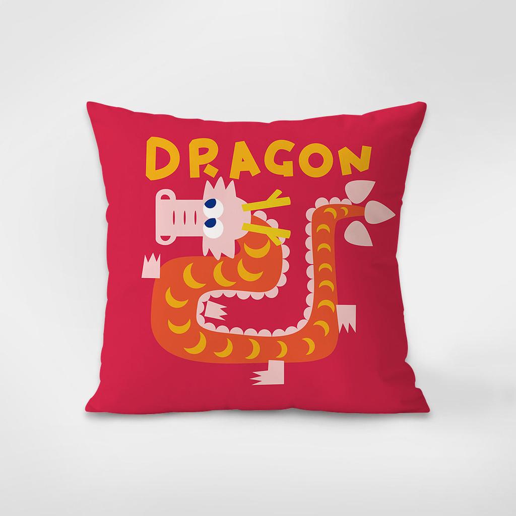 Cartoon Animal Creative Pillowcase For Living Room Sofa Bedroom