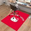 1pc Hello Kitty Red Background with Bow - Perfect for Home Decor, Office Carpets, Outdoor Rugs, and Gift Ideas!z2748