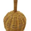 Children Cute Pinecone Crossbody Bag Children Creative Hair Woven Messenger Bag Handmade Rattan Straw Bag