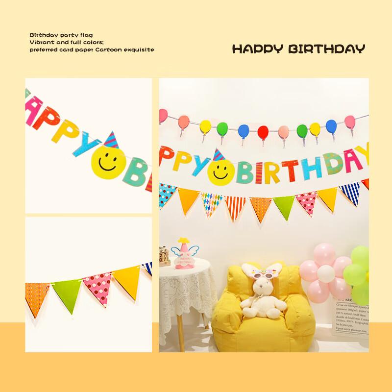 Yanyuji Birthday Decoration Banner Set