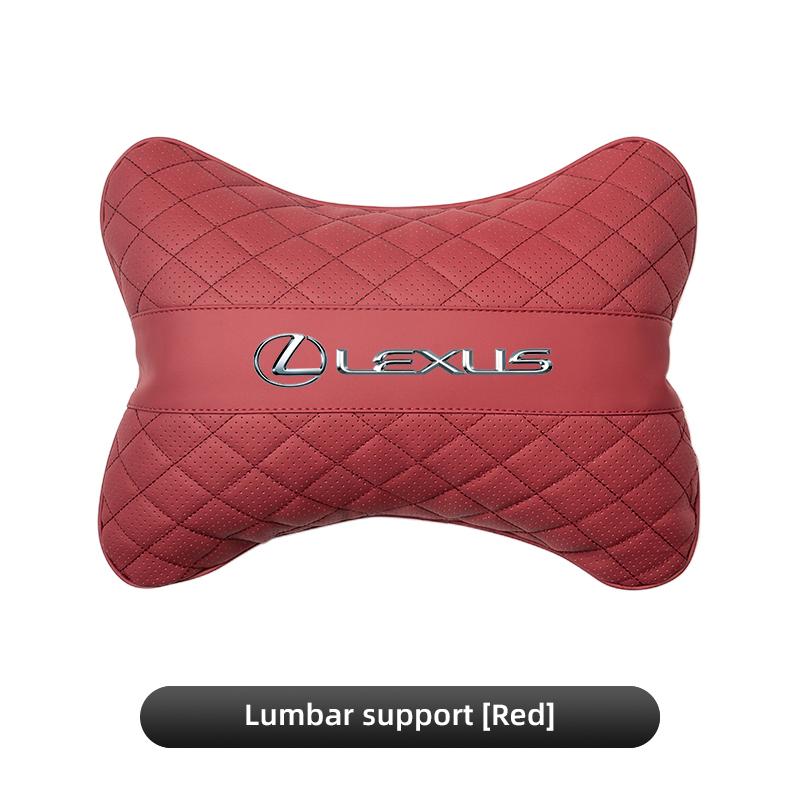Auto Leder Kopfstütze Sitz Lendenkissen Zubehör für Lexus RX300 IS200 IS250 ES350 Ct200h UX250h NX300h RX350 ES300h RX400h