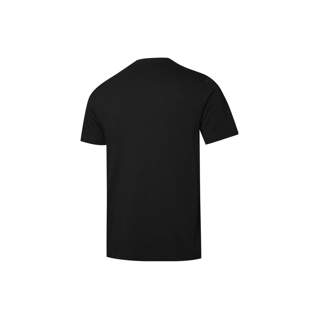 Puma Active Letter Logo Print Casual Crew Neck Short Sleeve T-Shirt Men Tops Black 845995-01