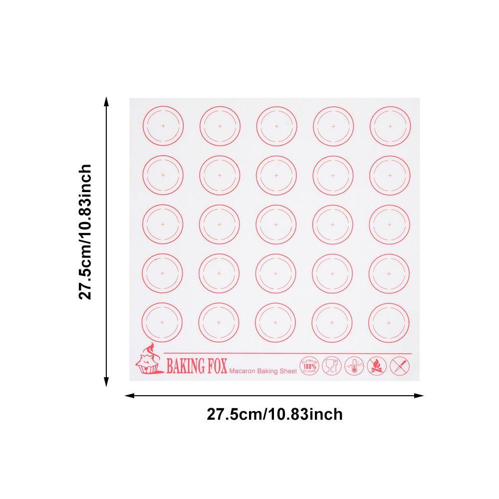 Bakeware Pastry Tools Glass Fiber Cake Tray Non Stick Baking Tray Pads Reusable Macaron Baking Mat