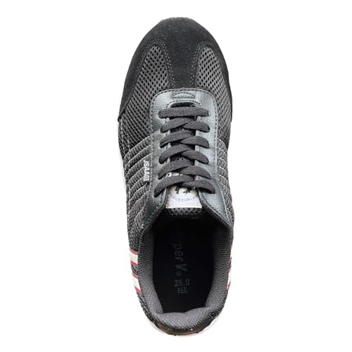 Nissin Rubber Hyper V #2000 Work Shoes, Oil-Resistant, Anti-Slip, Lightweight, with Toe Cap, Black, Size 24.0