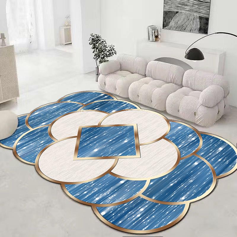Irregular Marble Carpet Living Room Dirt Resistant Wear-resistant Easy To Maintain Carpet