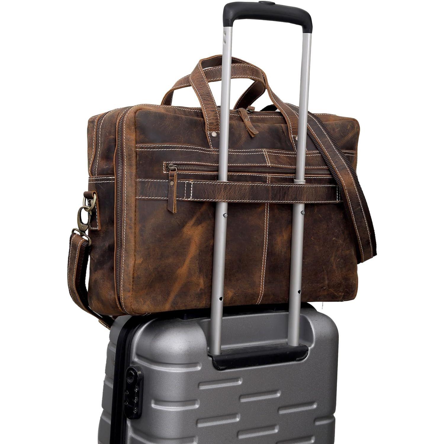 Кожаный портфель для мужчин — фото 4