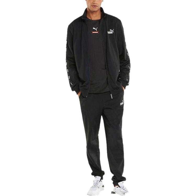 Puma Logo Dres Męski Odzież Sportowa Czarny 849543-01