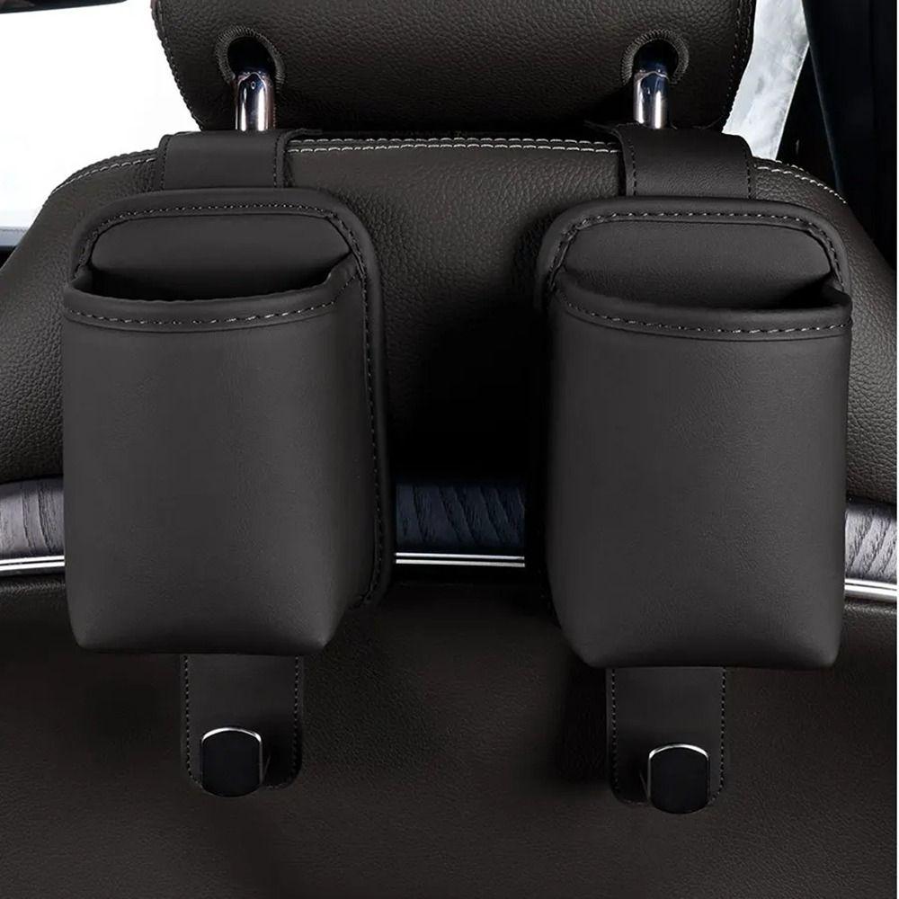Multi-Functional Headrest Hanger Metal Hook Backseat Organizer 2 in 1 Car Seat Hook Car Interior
