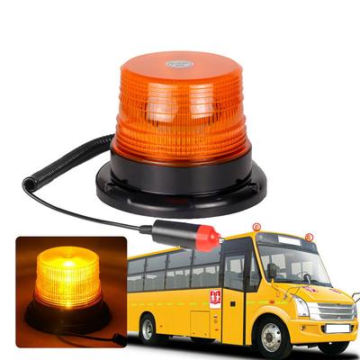 DC12-24V Car Mounted Flashing Warning Light, Signal Light Suitable For Emergency School Magnetic Ceiling Engineering Vehicles