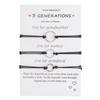 3pcs/set Hand-woven Bracelet Geometric Big Small Circle Adjustable Friendship Bracelet For Men Women Friend