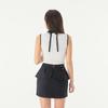 FAIRLIAR GOLF Ribbon Flap High-Waisted Skirt (Black)