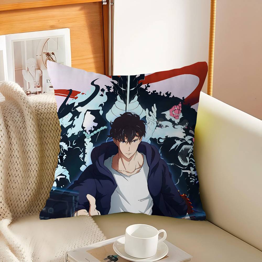 S-Sung Jinwoo 45*45cm Cushion Cover Pillow Cover Decor Pillowcase Home Pillowcase For Couch Pillow