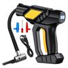 Car Air Compressor Tire Pressure Test Cordless Inflator 120W With LED Flashlight Digital Tire Air Pump