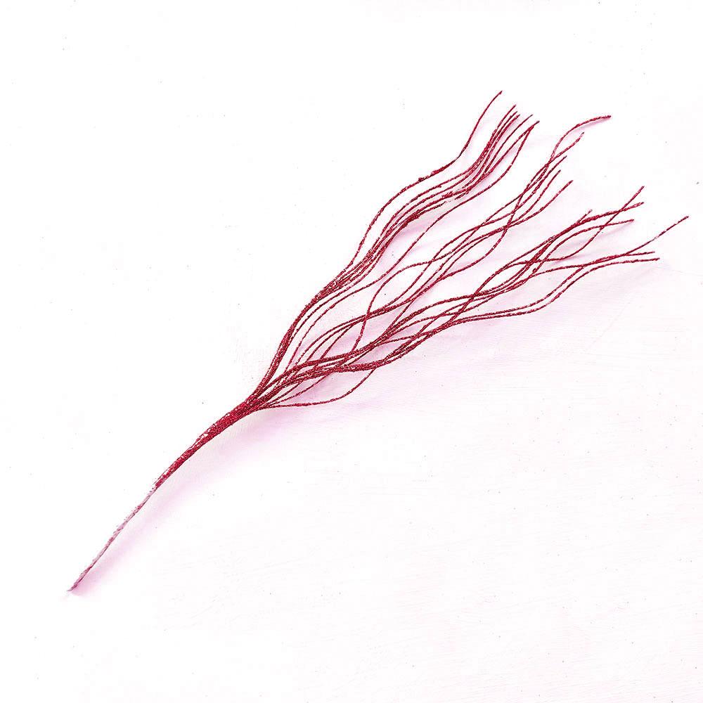 Red Branch Without, Decorative Stem for Floral Arrangements