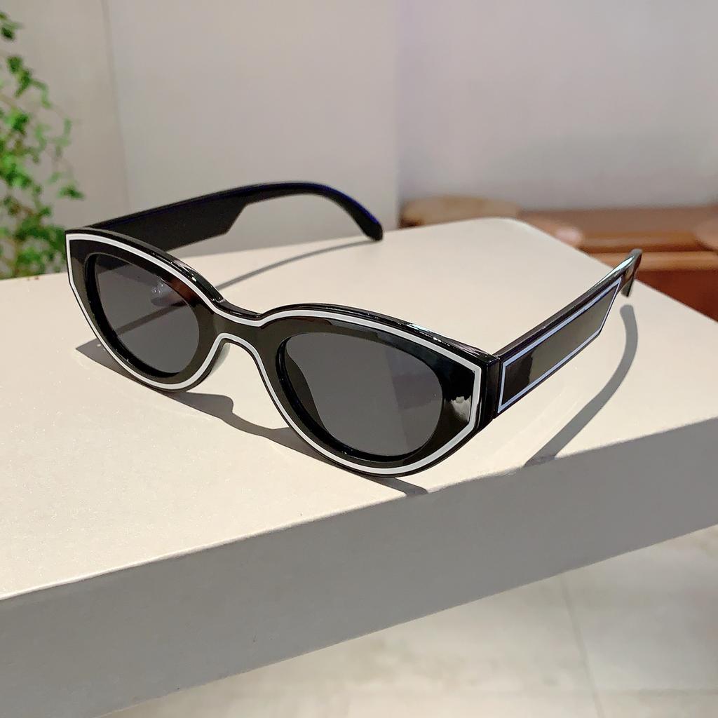 Vintage Cat Eye Sunglasses  New In Women Stylish Candy Color Outdoor Shades Trendy Brand Design Gradient Sun Glasses