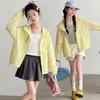 Kids' Lightweight Sun Protection Cardigan - Stylish Anti-UV Jacket for Girls