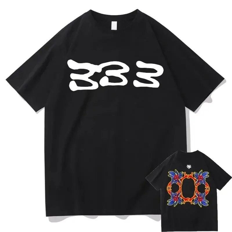 

Бавовняна футболка Bladee 333 Hip Hop Trend Skate Drain Gang Funny Hipster Tshirt Unisex Women Tee Fashion Artistic Sense T-Shirts Tops XL