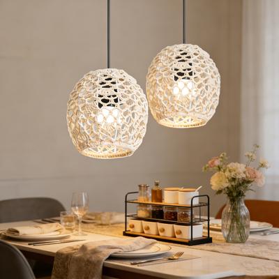 Hand-woven Vintage Pendant Lamp Shades