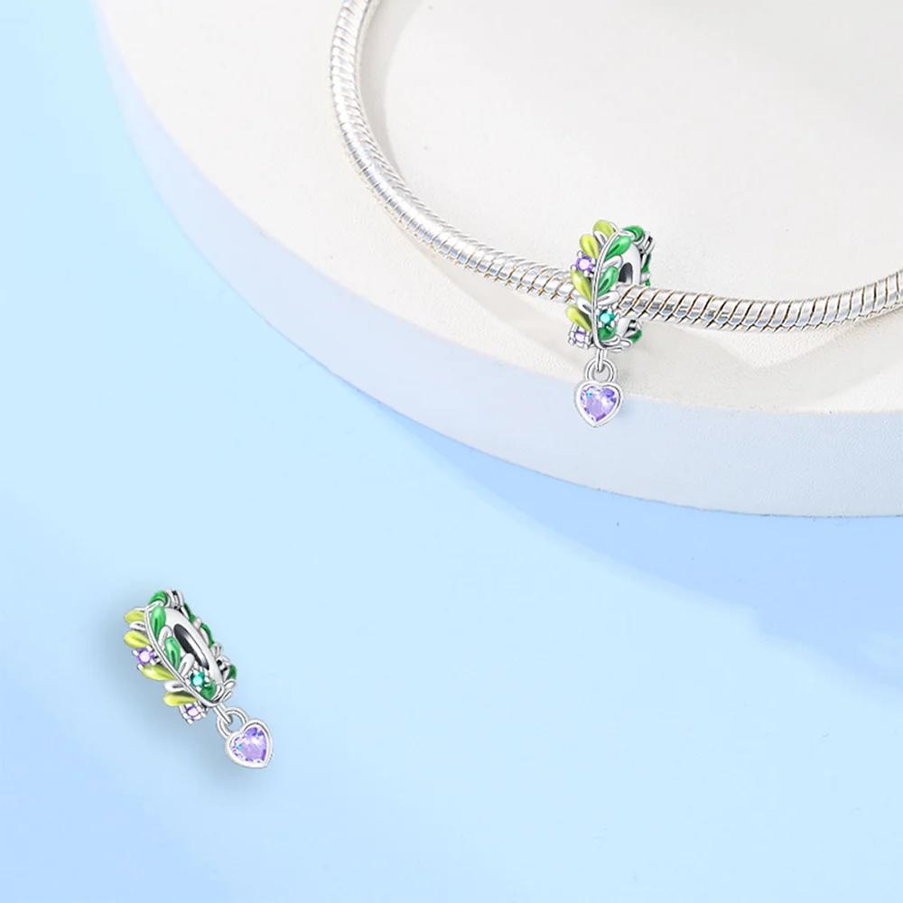 Earrings Woman Original Butterfly Cat Paw Star Moon Glowing Color Spacer Copper Beads Fit Bracelets Diy Fine Jewelry Gifts