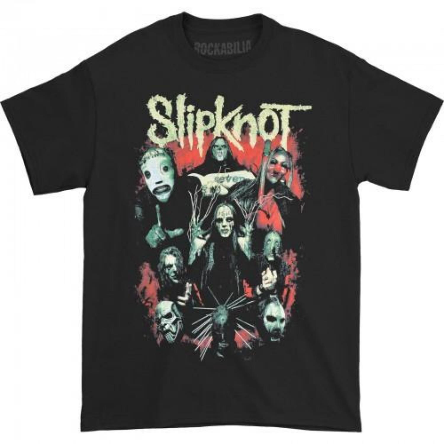 Slipknot Unisex Adult Come Play Dying Back Print T-Shirt S