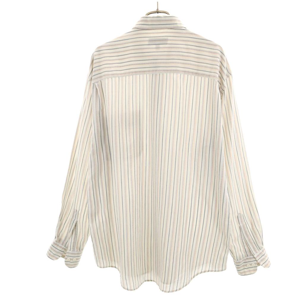Yves Saint Laurent Long Sleeve Shirt M Off-white Men's Used