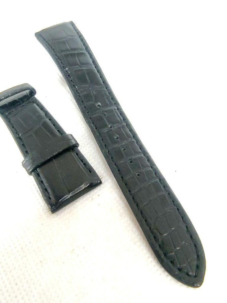 [GEBRAUCHT] Bandanstoßbreite ca. 20mm, Original Seiko Krokodillederarmband